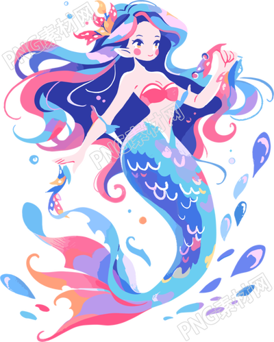 美人鱼创意设计元素
