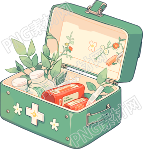 药箱透明背景PNG图形素材