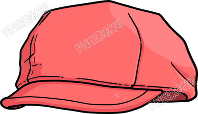 红色帽子PNG素材
