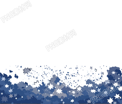 雪景雪花商业设计插图