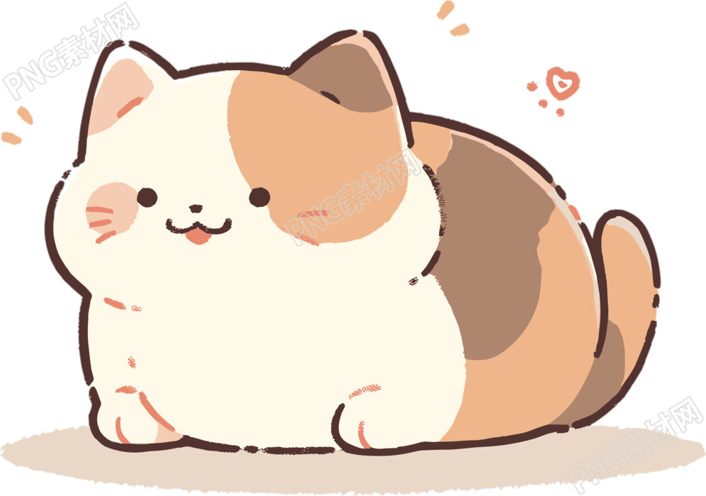 卡通猫商业设计元素