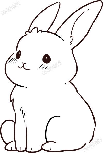 兔子简笔画