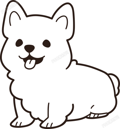 小狗简笔画