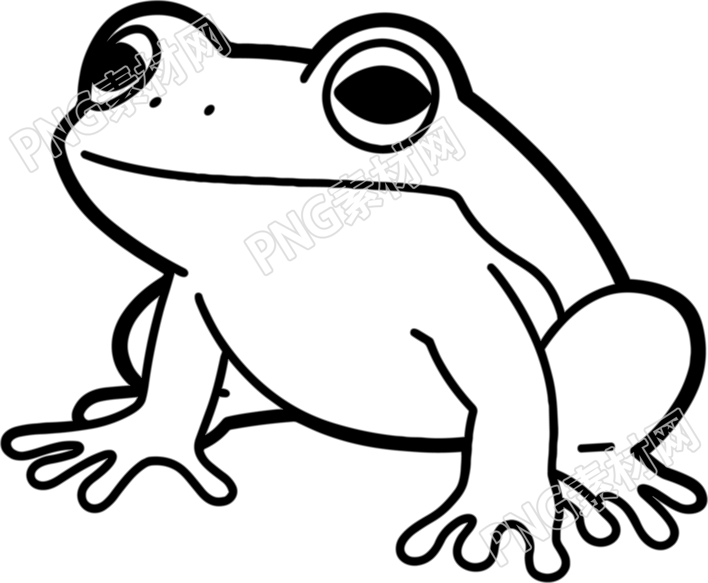 青蛙简笔画