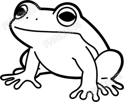 青蛙简笔画