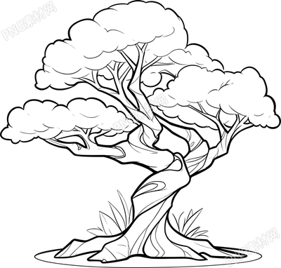 大树简笔画