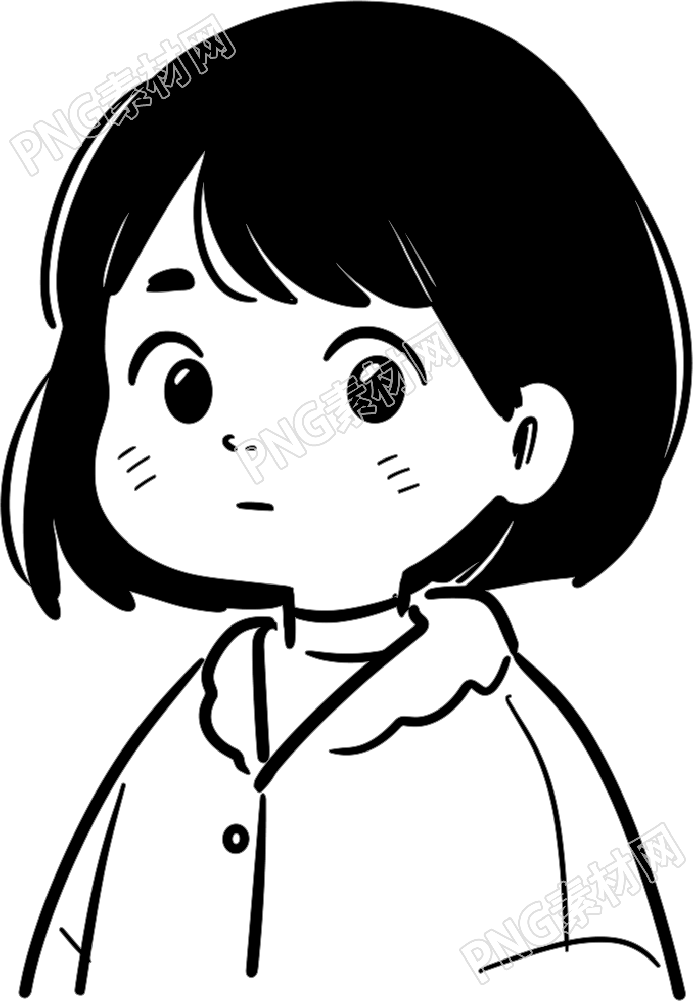 卡通人物简笔画