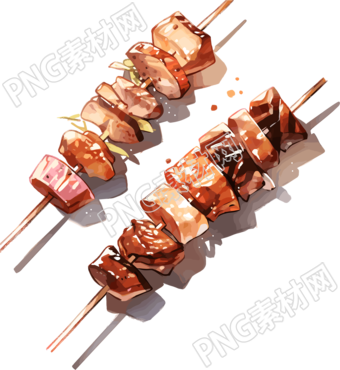 烤串高清素材