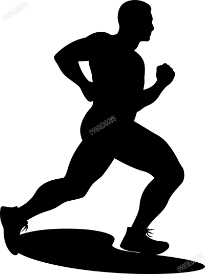 運動男生剪影元素
