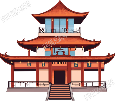國(guó)風(fēng)閣樓創(chuàng)意商業(yè)元素