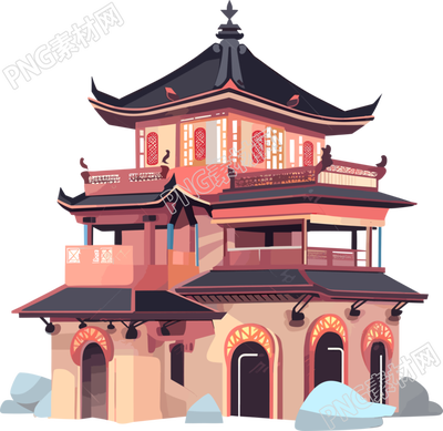國(guó)風(fēng)閣樓商用設(shè)計(jì)元素