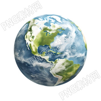 地球PNG图形素材