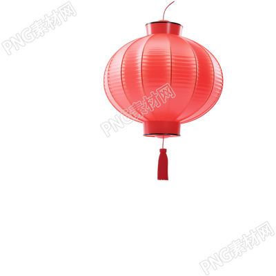 3D紅燈籠可商用插圖