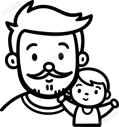 父親節(jié)簡筆畫