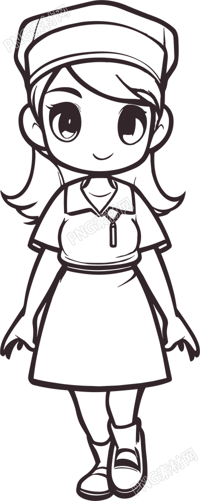 護(hù)士簡筆畫
