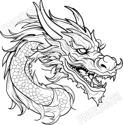簡筆畫龍