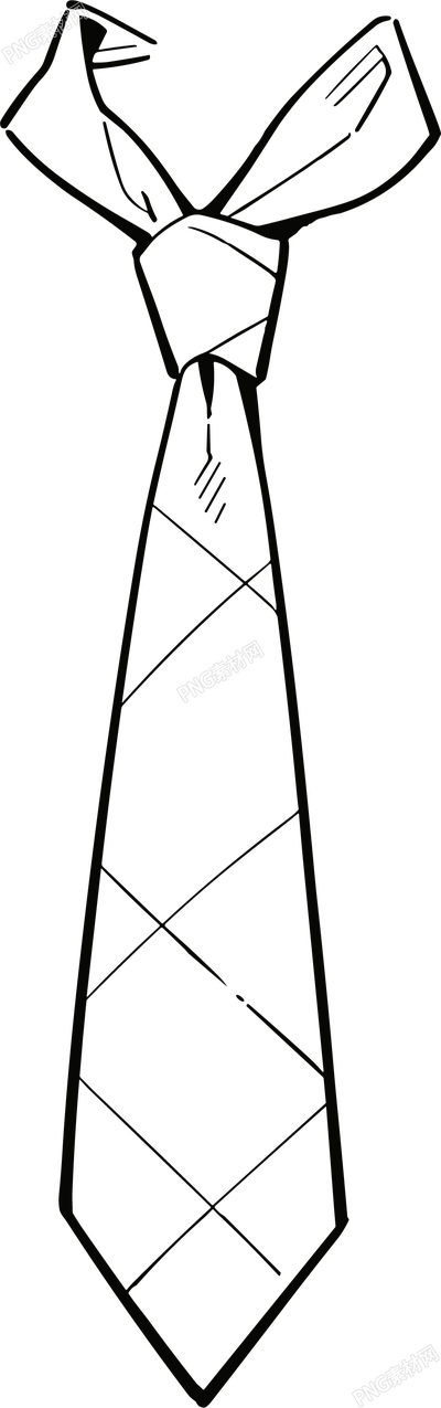 領(lǐng)帶簡筆畫