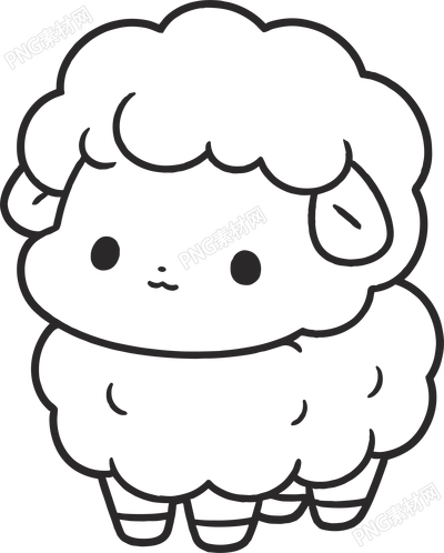 羊簡筆畫
