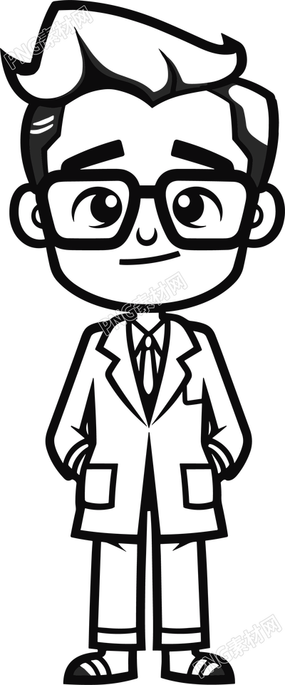 醫(yī)生的簡筆畫