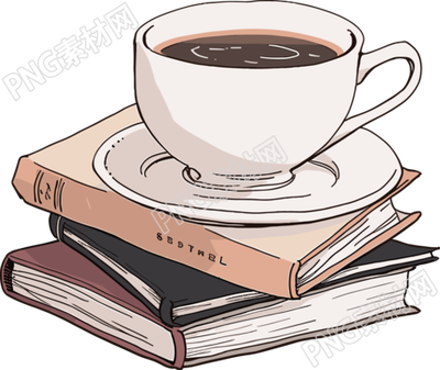 咖啡書籍插畫