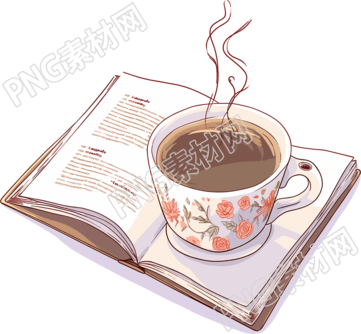 咖啡書籍優(yōu)質(zhì)插圖