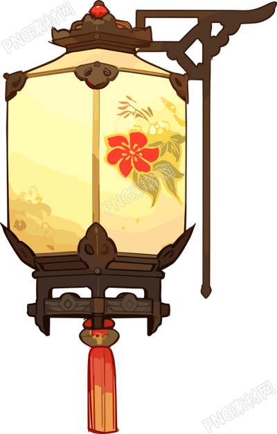 中式燈籠PNG插圖