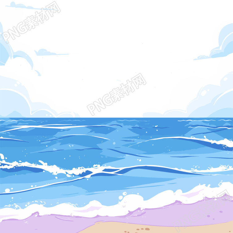 卡通海洋PNG图形素材