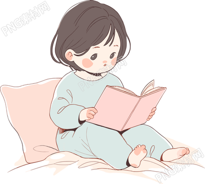 卡通讀書(shū)高清質(zhì)量圖形素材