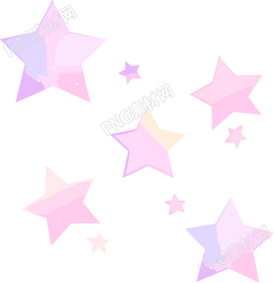 星星背景簡單插畫