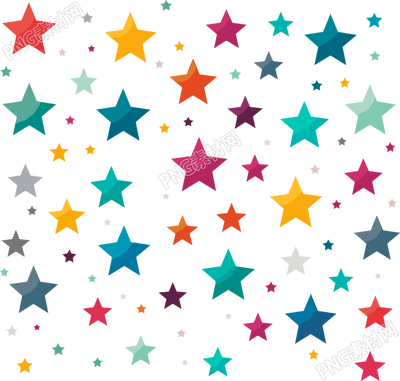 星星背景透明背景插畫