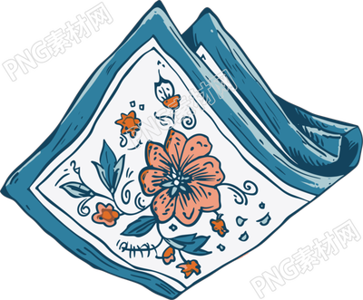 手絹可商用插畫(huà)素材
