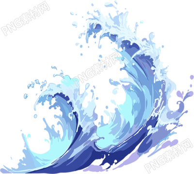 水花高清插圖設(shè)計(jì)元素