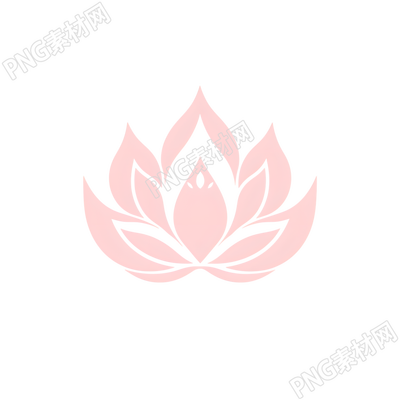 蓮花logo透明背景插畫(huà)
