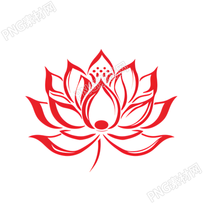蓮花logo圖形素材