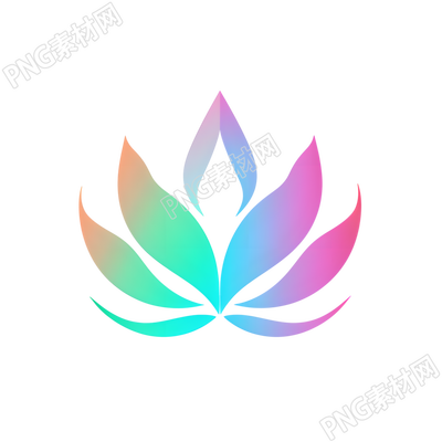 蓮花logo商業(yè)插畫設(shè)計