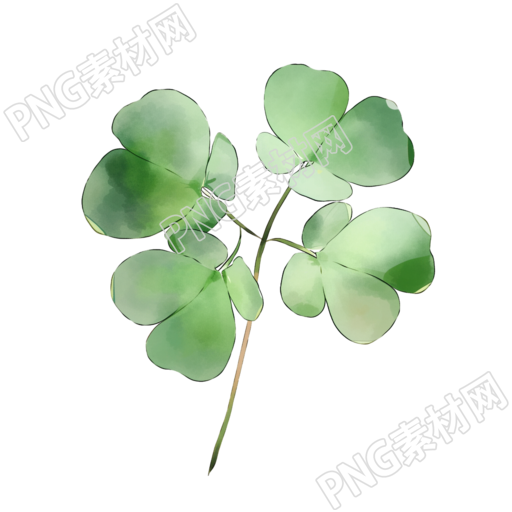 四叶草高清图形素材