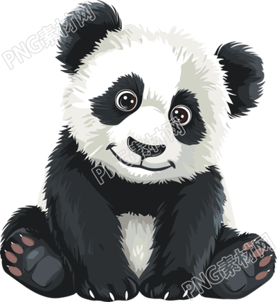 熊貓卡通創(chuàng)意設(shè)計(jì)元素