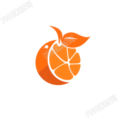 橙子logo簡(jiǎn)約插畫(huà)設(shè)計(jì)