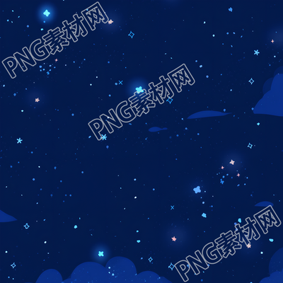 黑夜星空背景干凈插圖
