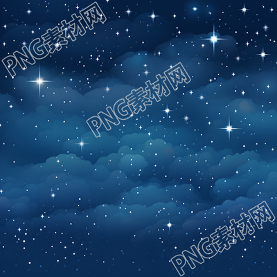 黑夜星空背景圖形素材