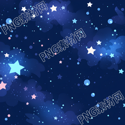 黑夜星空背景插畫(huà)