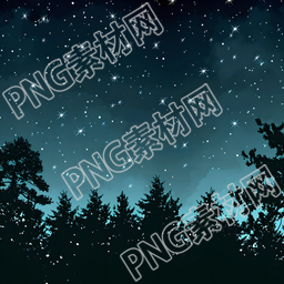 黑夜星空背景矢量插圖