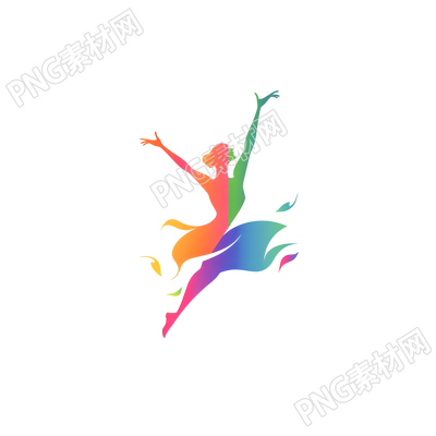 舞蹈logo可商用素材