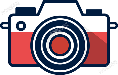 相機(jī)logo矢量插圖