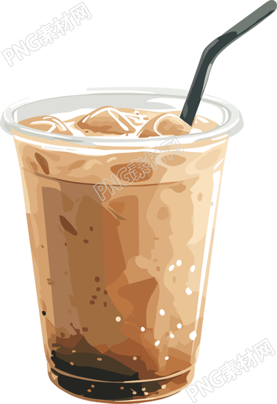 奶茶商業(yè)插畫素材