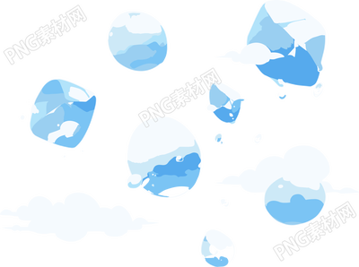冰雹高清圖形插畫(huà)