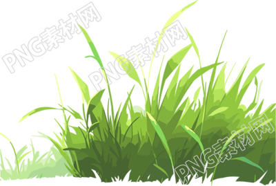 小草卡通插畫
