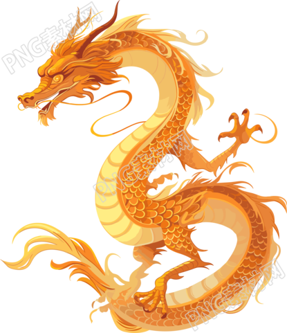 中国龙PNG插图设计元素