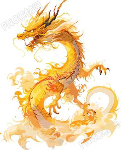 中國(guó)龍商業(yè)可用插圖