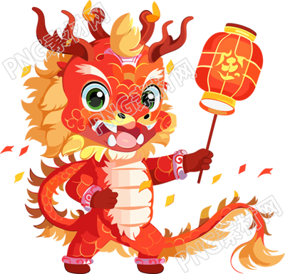 舞龍中國(guó)風(fēng)元素